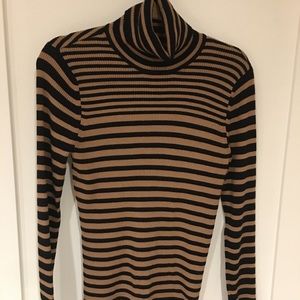 LIMITED—STRIPED TURTLENECK